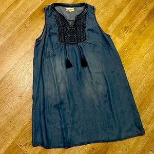Denim dress